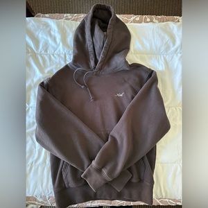 Kith women Jane Hoodie in shade chocolate brown in size small.